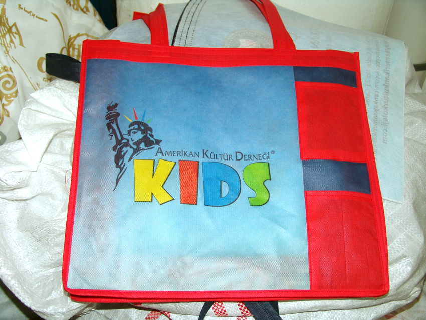 nonwoven akd kids çanta üretimi 3